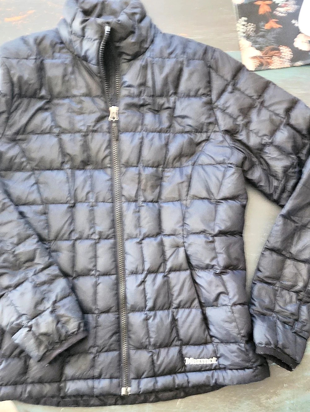 Marmot Black 700-Fill Puffer Jacket Size Medium